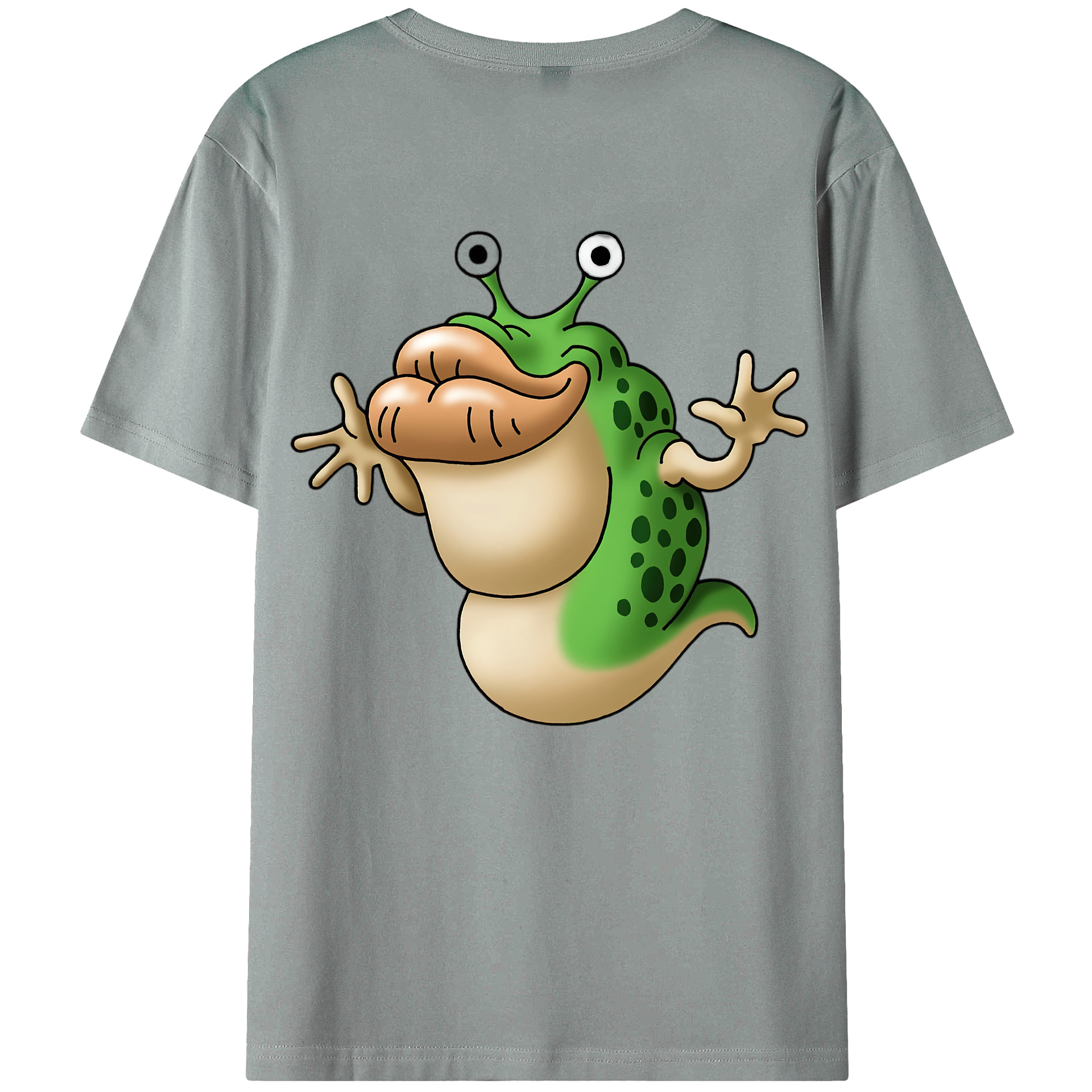 （画像用） ドラゴンクエスト Doragon Kuesuto Dragon Quest 綿100％ メンズ半袖Tシャツ（バックプリント） 通気性